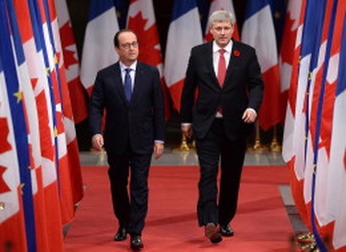 France, Canada sign defence agreements